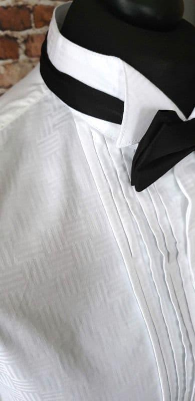 "Hayman"  Winged Collar Tuxedo Shirt