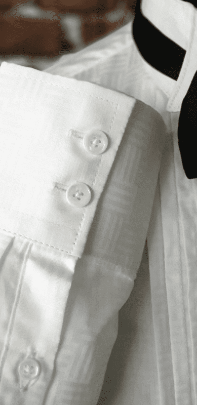 "Hayman"  Winged Collar Tuxedo Shirt