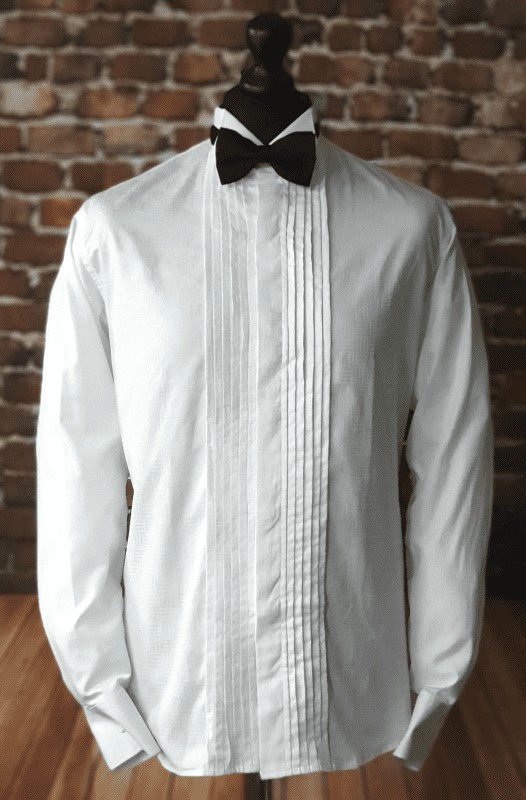 "Hayman"  Winged Collar Tuxedo Shirt