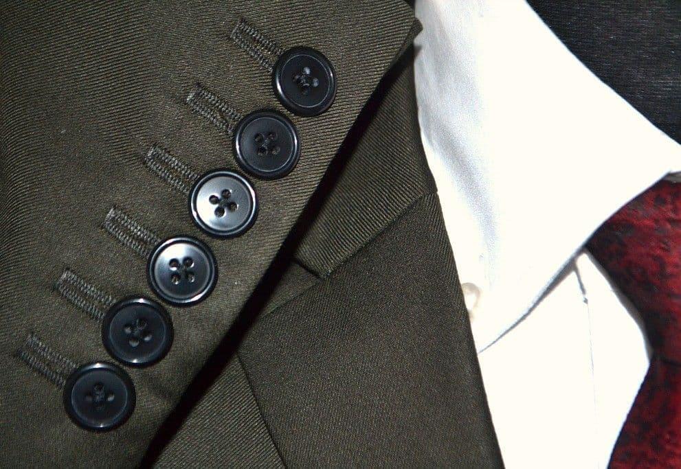 "Horace" 3/2 Pocket Vintage Green Suit