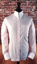 "Huey" Pale Pink & White Spearpoint Collar Shirt
