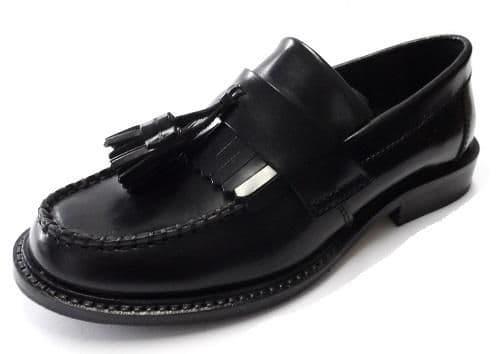 Ikon Selecta Black Tassled Loafer