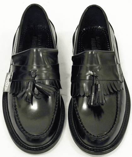 Ikon Selecta Black Tassled Loafer