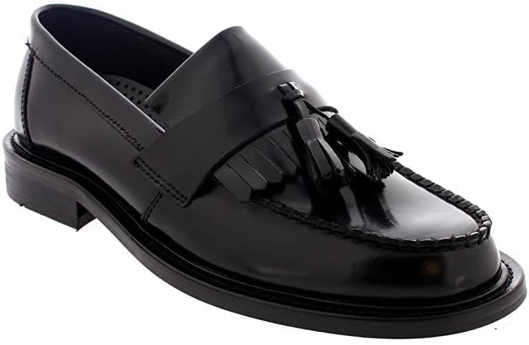 Ikon Selecta Black Tassled Loafer