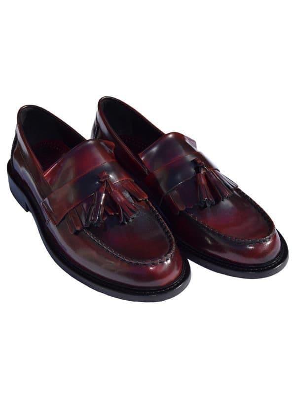 Ikon Selecta Bordo Tassled Loafer