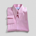 Leigh Pale Pink Spearpoint Collar Shirt Long Sleeve