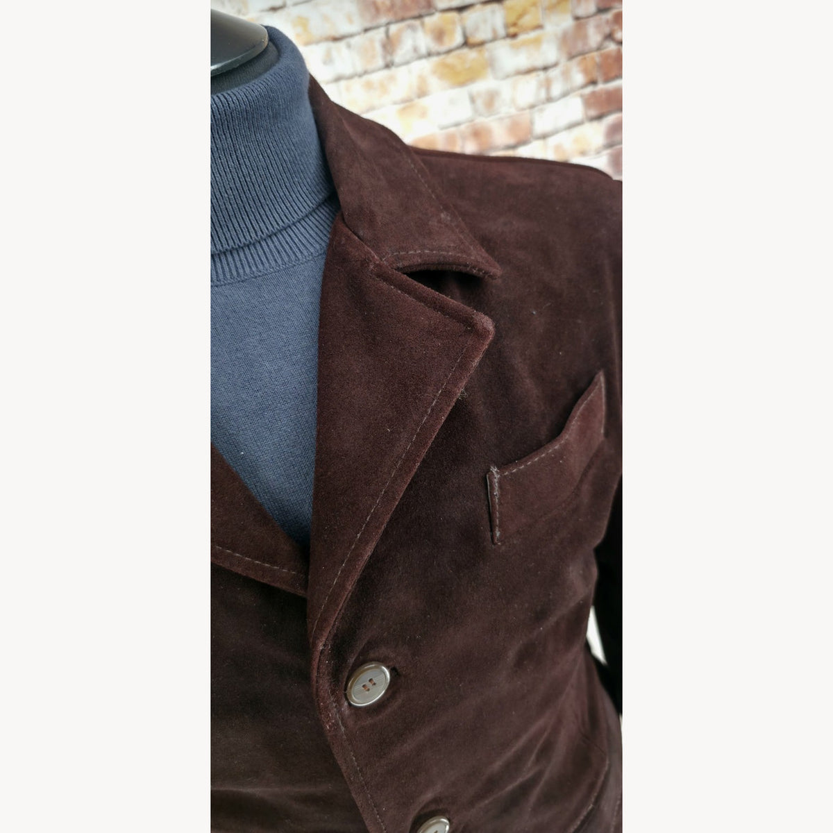 Freddie - Brown Suede Jacket