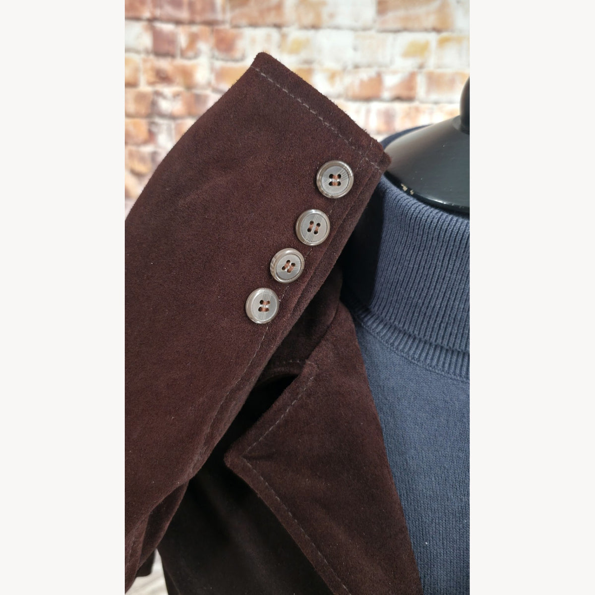 Freddie - Brown Suede Jacket