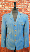 Roger Blue Brown Check Jacket