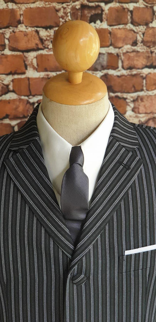 "Jimmy" Black & White Stripe Boating Blazer