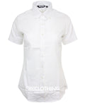 LADIES RELCO WHITE SHORT SLEEVE SHIRT