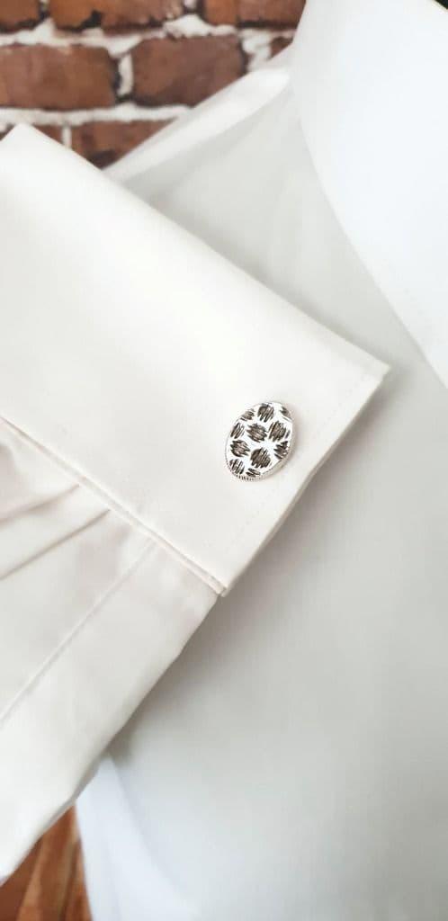 Linden - White Cotton Spearpoint & Tab Collar Shirt