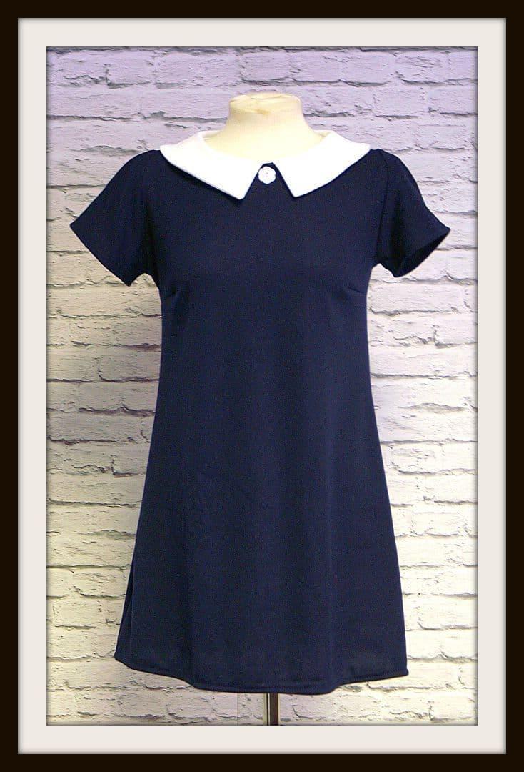 LOVE HER MADLY "DAISY" A LINE DRESS WITH BUTTON DETAIL
