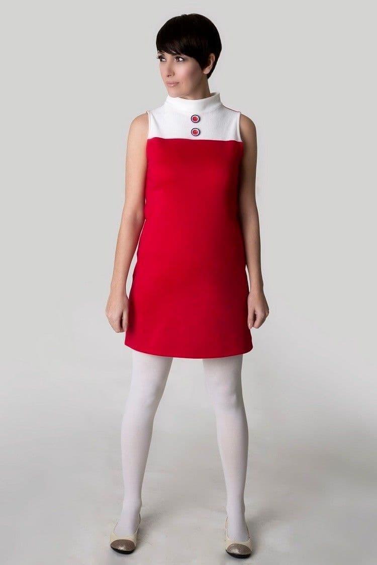LOVE HER MADLY "LOLA" RED & WHITE