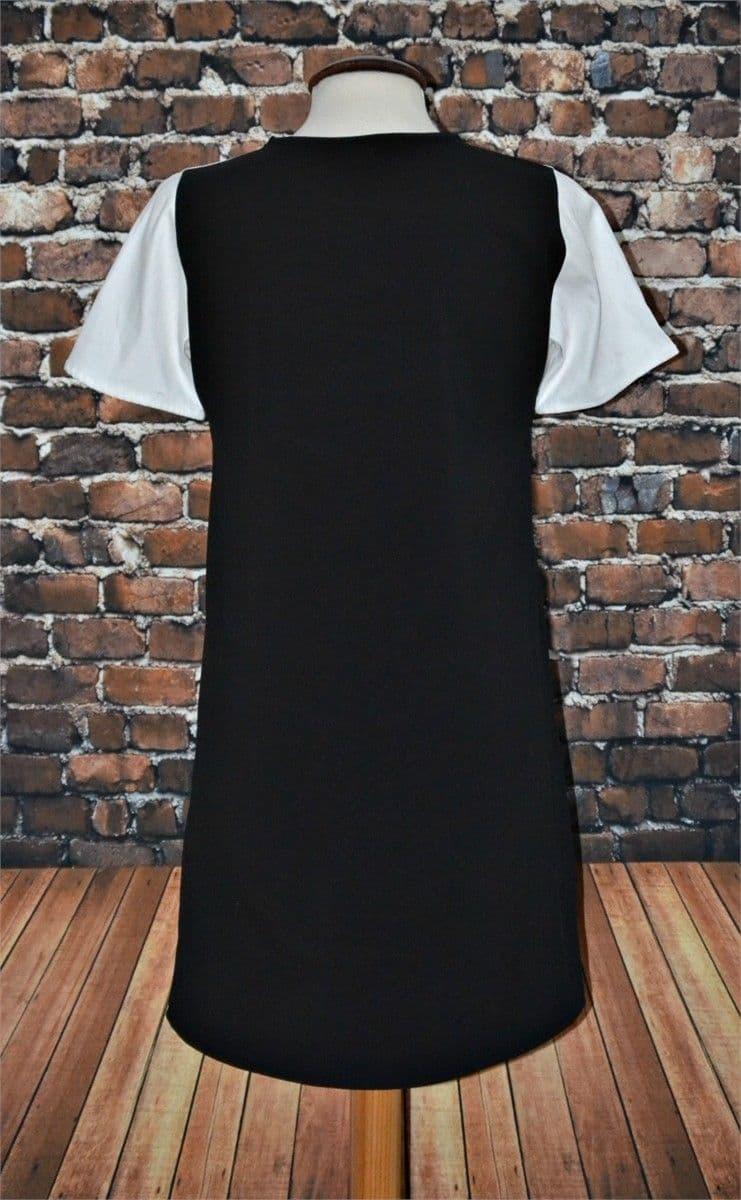 LOVE HER MADLY "SANDY" MONOCHROME DRESS