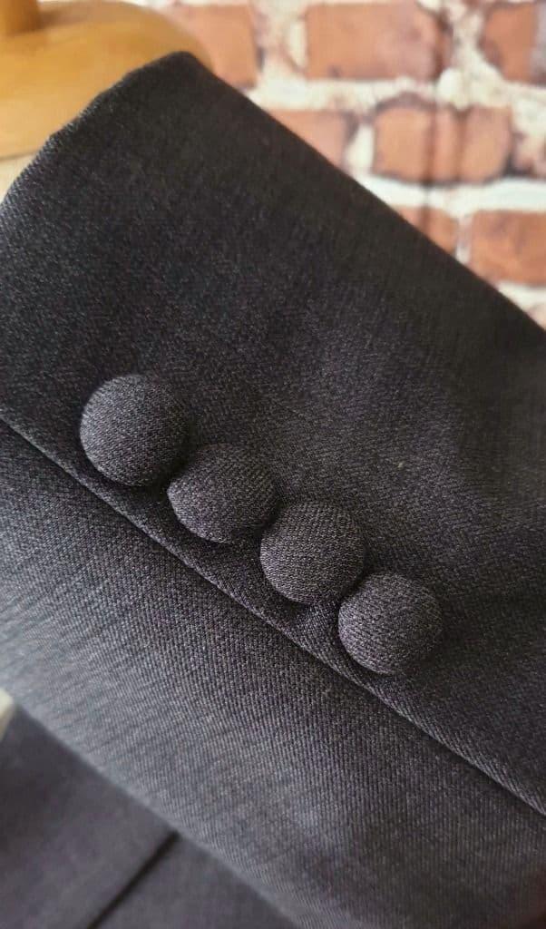 "Lucas" Charcoal Three Button Suit