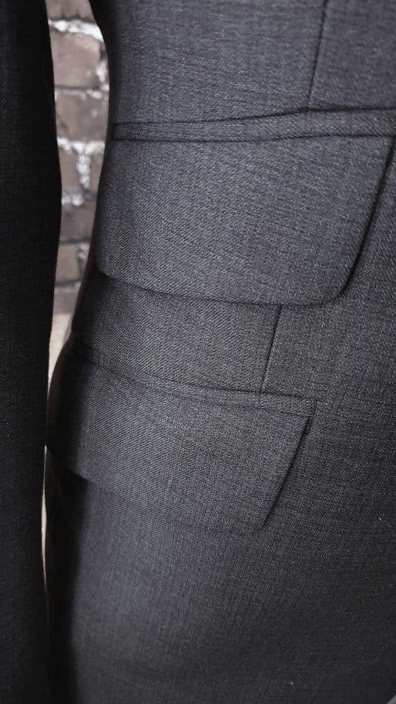 "Lucas" Charcoal Three Button Suit