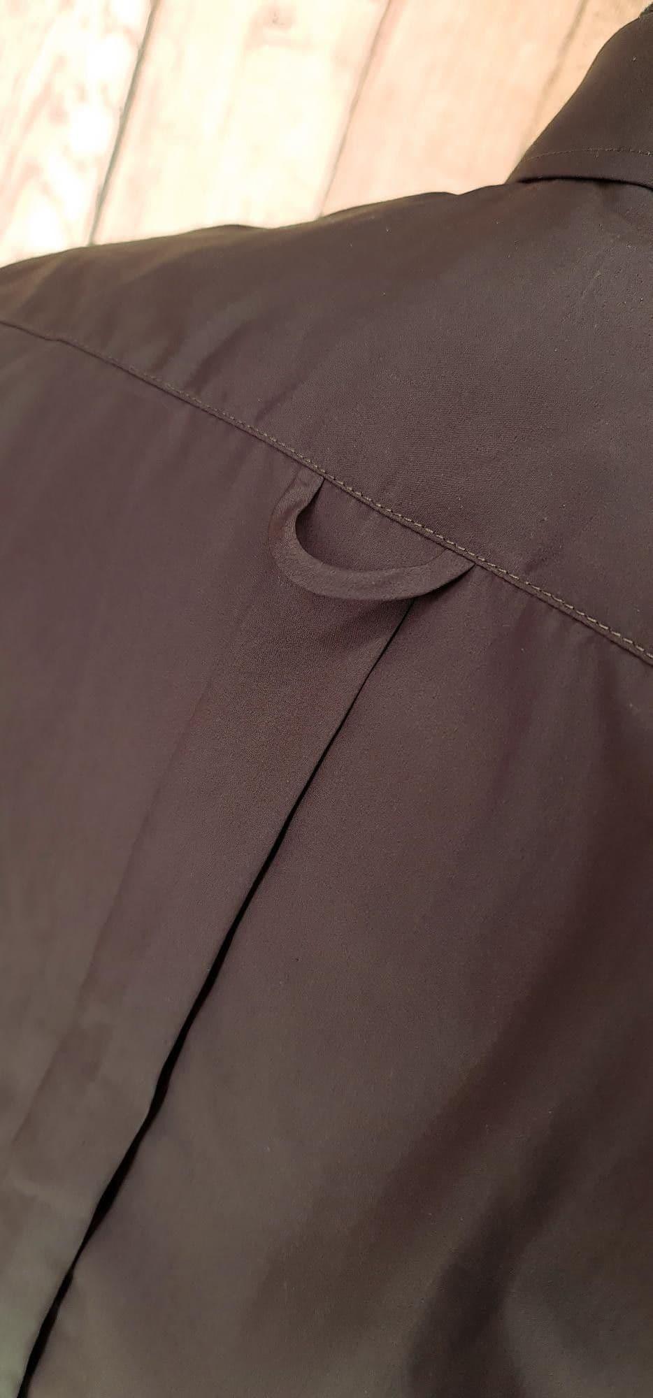 "Mason"  Luxury 2Ply Chocolate Cotton Spearpoint Collar Shirt
