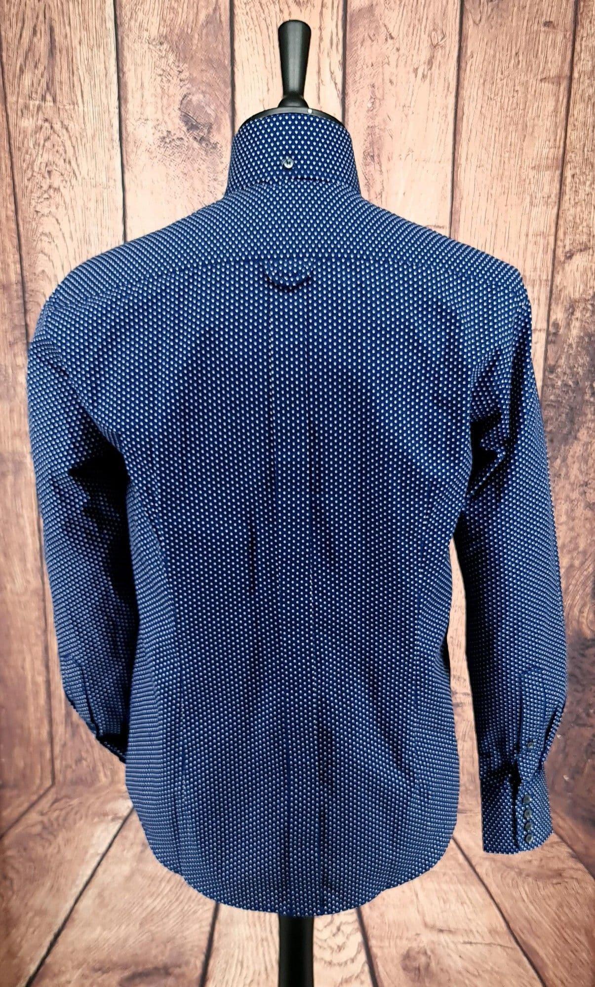 "Maxwell" Polka Dot Button Down Shirt Modclothin