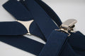 Navy Brace Slim With Clips
