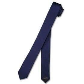 Navy Skinny Tie
