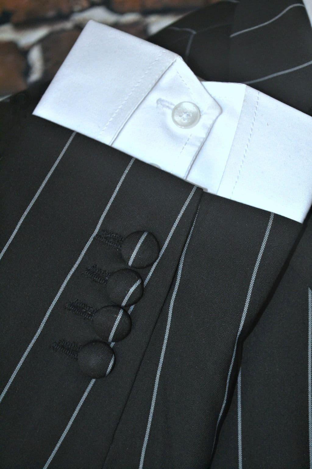 "Oliver" Black & Grey 2 or 3 Piece Pinstripe Suit