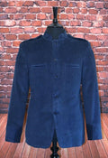 "PEPPER" Navy Corduroy Sixties Inspired Jacket