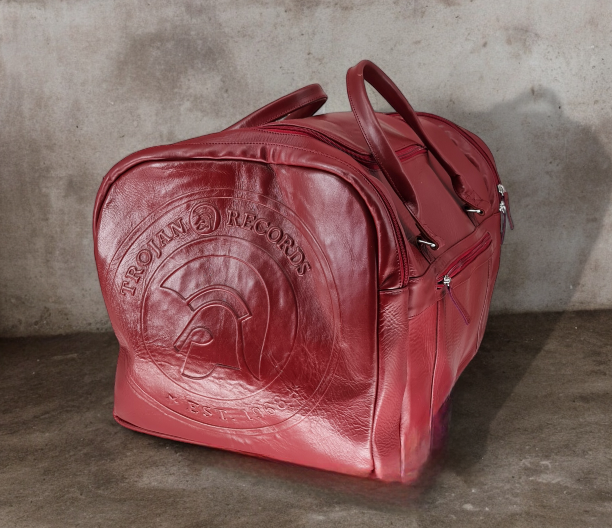 Trojan Records Leather Hold-All