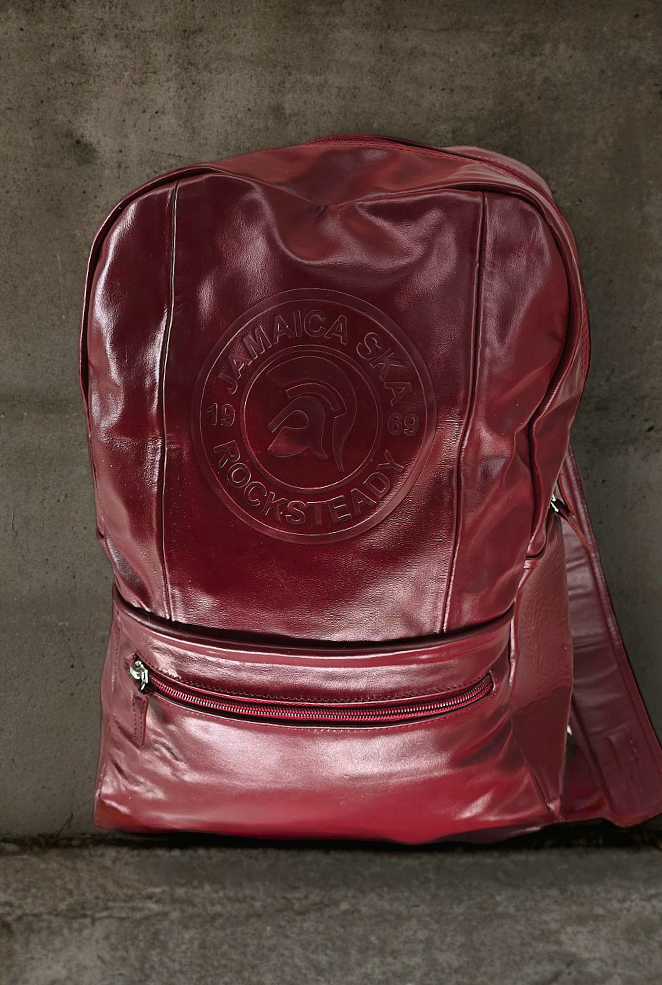 Ska Rocksteady Leather Rucksack