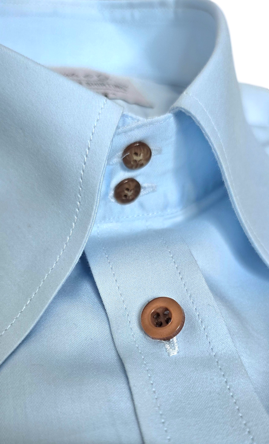 George - Beagle Collar Beatles Inspired Sky Blue Shirt