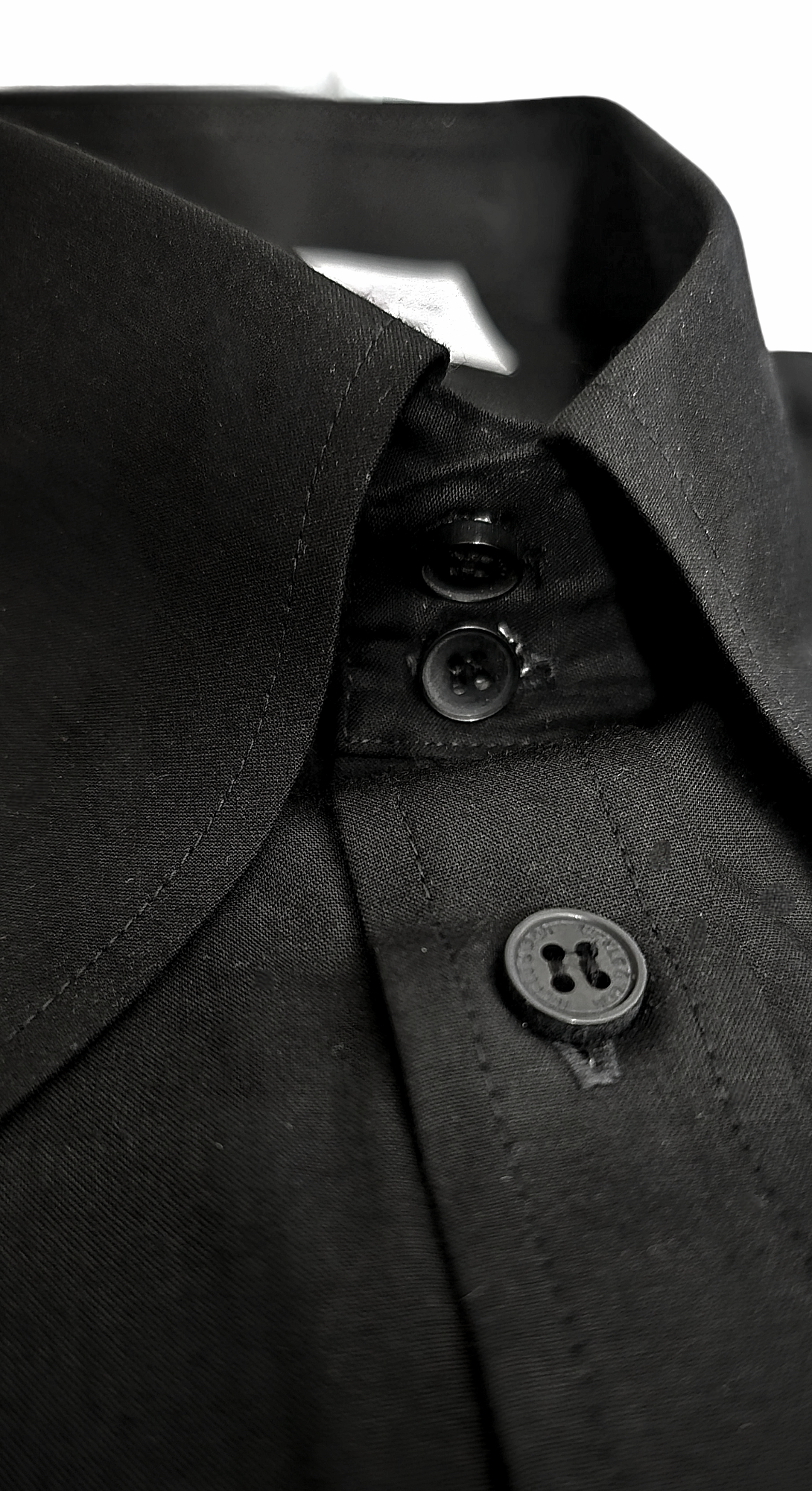 George - Beagle Collar Beatles Inspired Black Shirt
