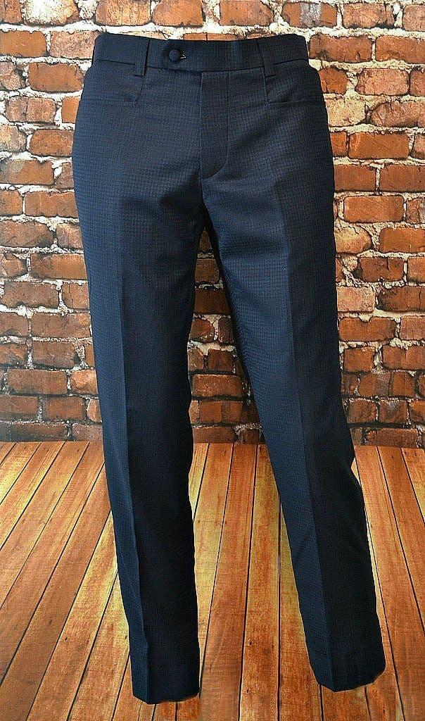 Price -  Navy & Black Puppy Tooth Trouser