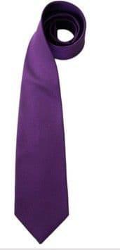Purple Skinny Tie