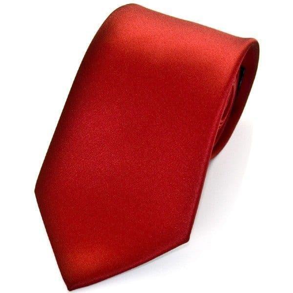 Red Skinny Tie