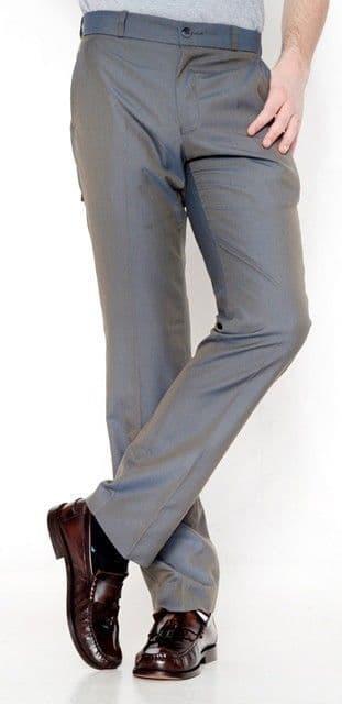 Relco Two Tone Trouser Green & Gold