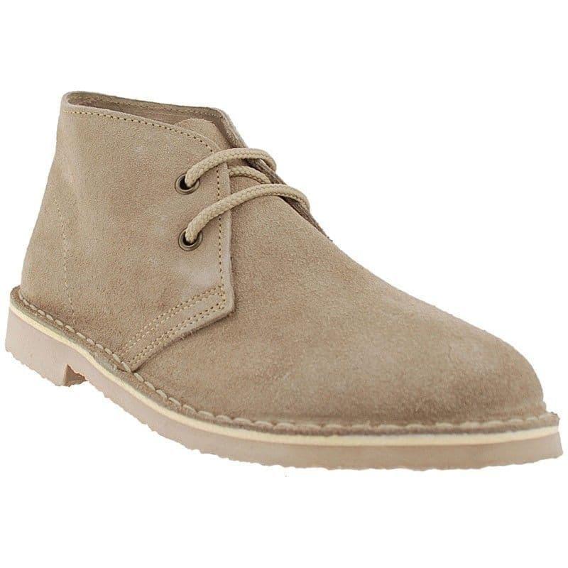Roamers Taupe Original Classic Mod Suede Desert Boots