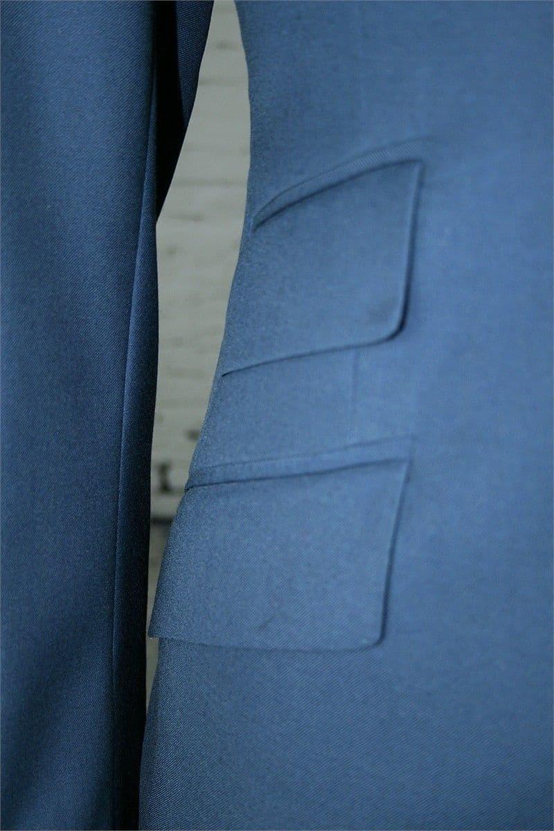 "Samuel" Classic 3 Button Teal Suit