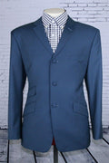 "Samuel" Classic 3 Button Teal Suit