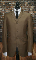 Scott - Stunning Retro Gold Three Button Suit