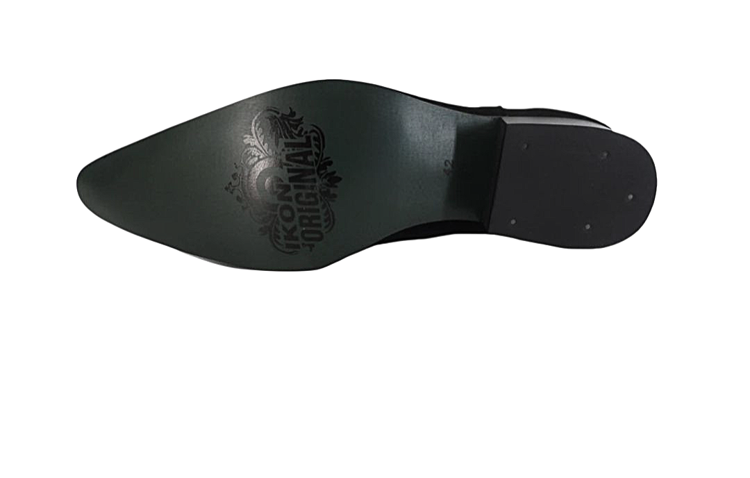 Black Suede "Revolver" By Ikon Original