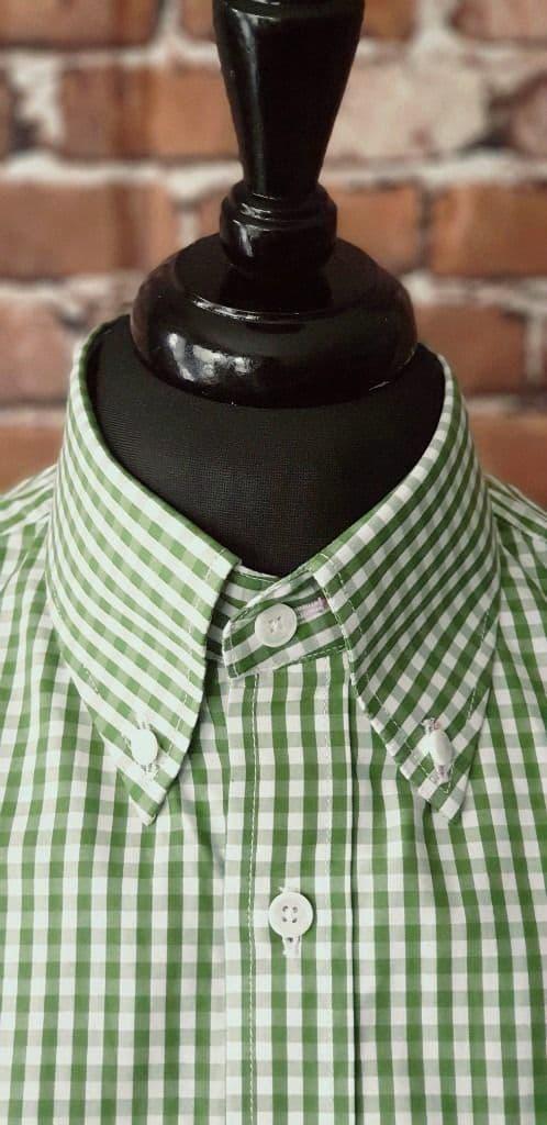 "Sidney"   Short Sleeve Gingham Shirt