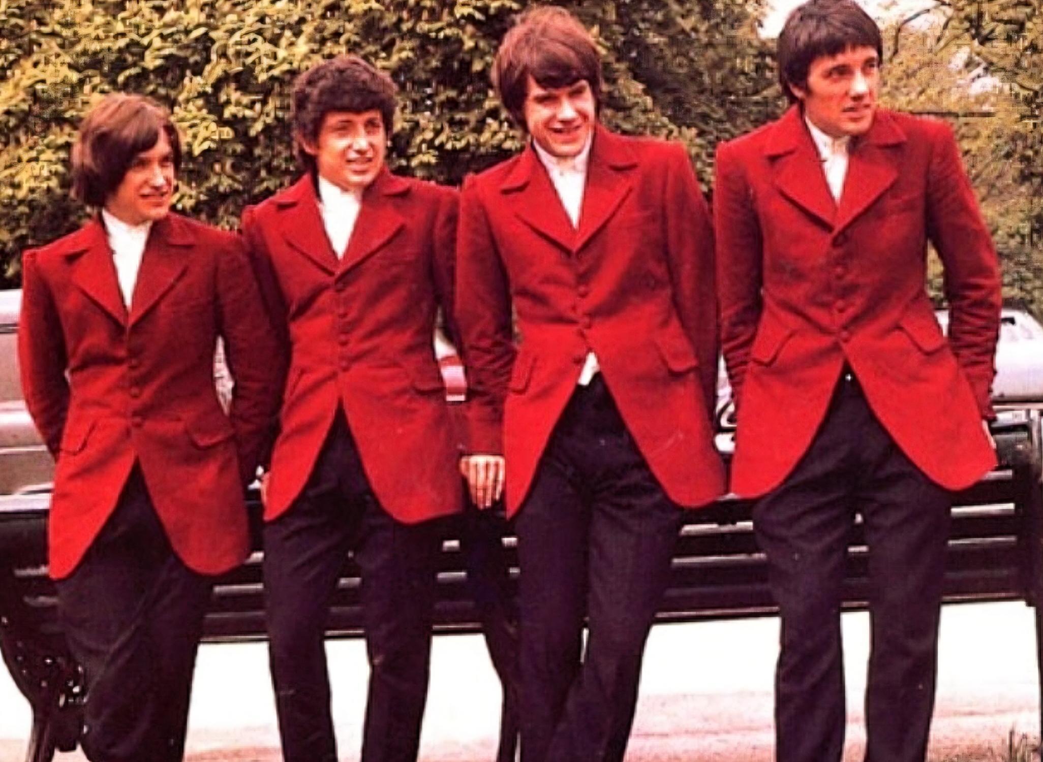 Avory – Sixties Red Riding Jacket Inspired by The Kinks