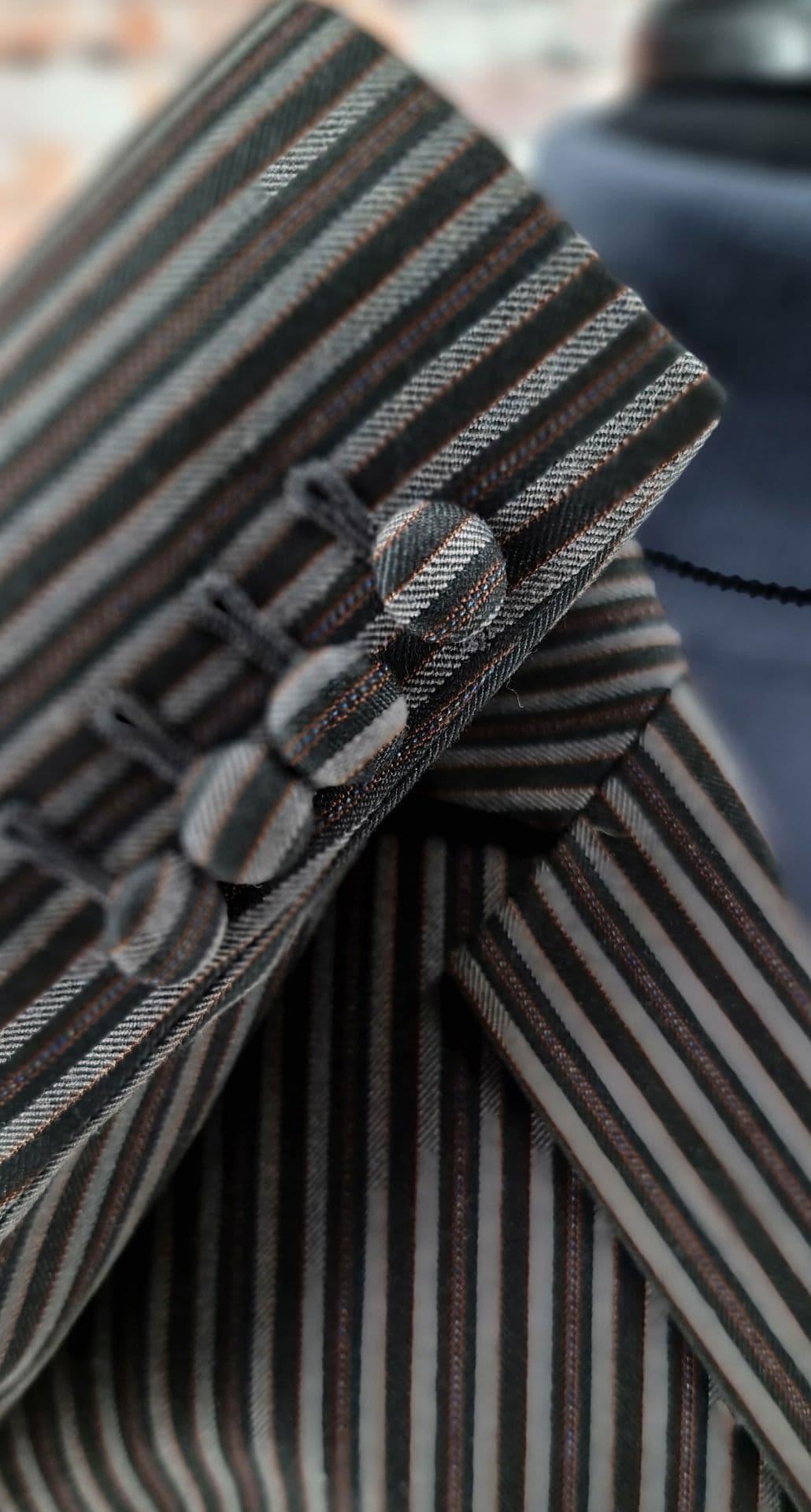 Spider Old Silver Striped Boating Blazer