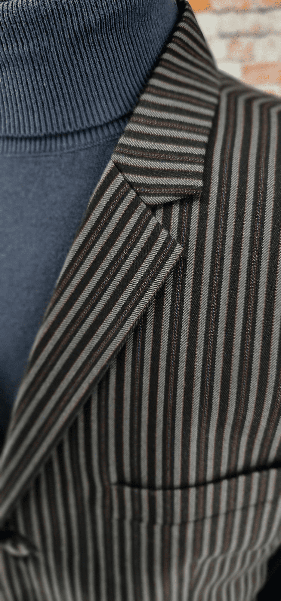 Spider Old Silver Striped Boating Blazer