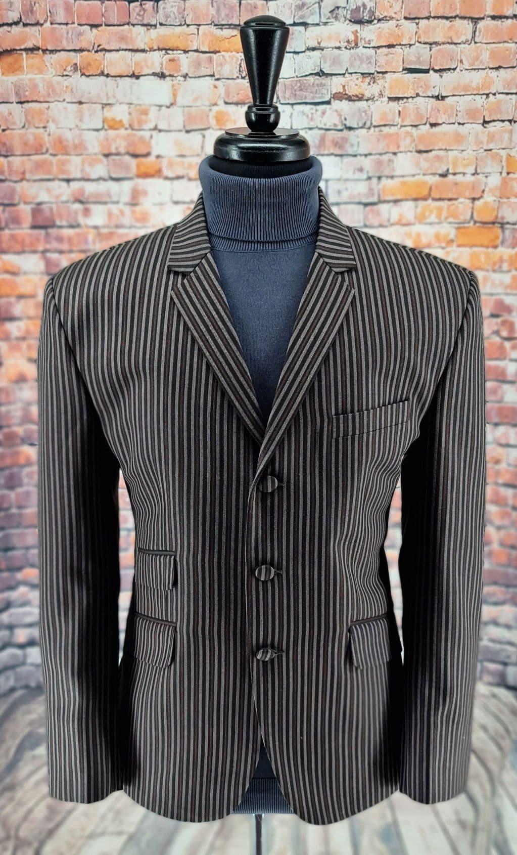 Spider Old Silver Striped Boating Blazer