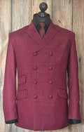 Charlie - Red Pow Double Breasted Suit