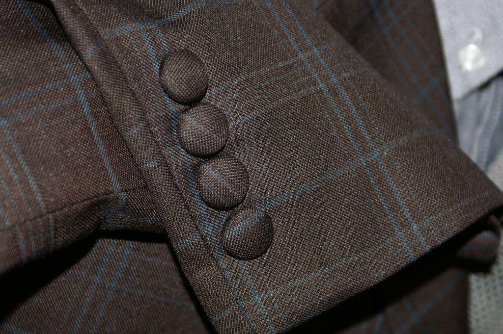 The "D Hill" Brown & Duck Blue Check Jacket