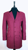 The "Hamilton" Rueberry POW Checked Overcoat
