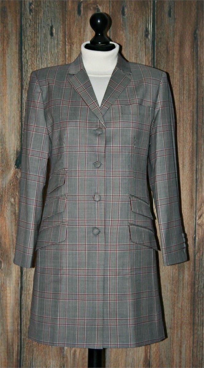 THE "LINDSEY" WOMENS 3/4 LENGTH RED POW SUIT - 4715-3lindsey
