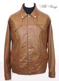 The Modclothin 2 "Moon" Jacket in Tan Leather